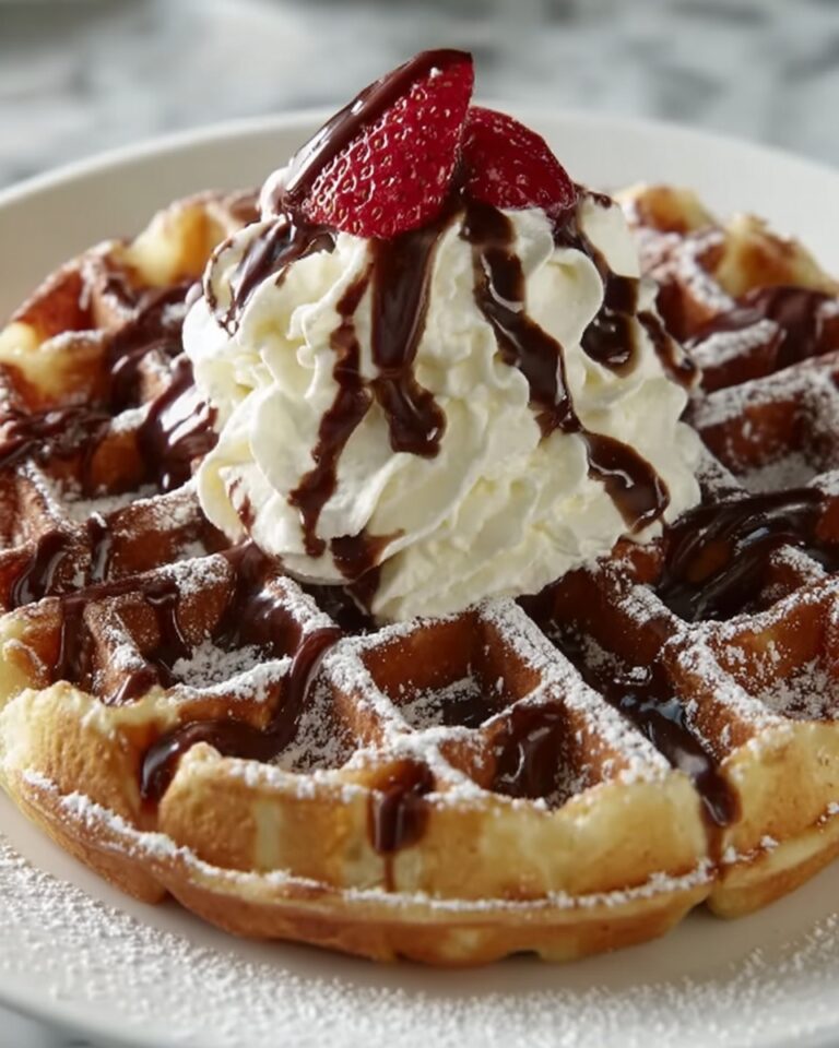 Cake Mix Waffles Recipe