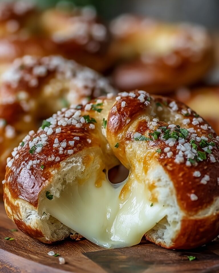 Cheese-Stuffed Pretzels Recipe
