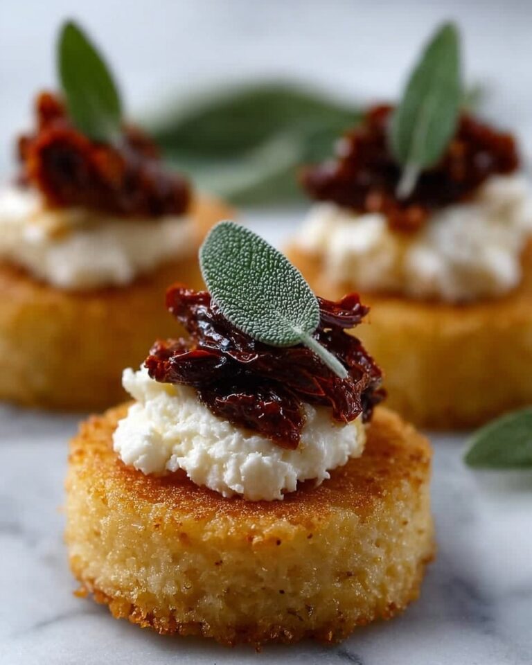 Sundried Tomato Polenta Bites Recipe