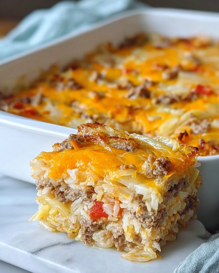 Cabbage Beef Bake Recipe