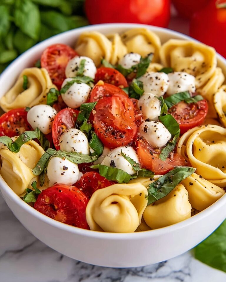 Tortellini Caprese Salad Recipe