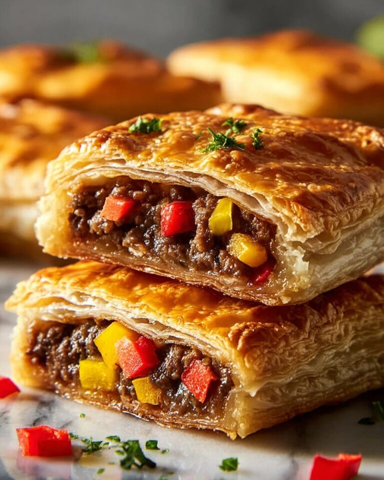 Breakfast Stuffed Puff Pastry Bars Recipe