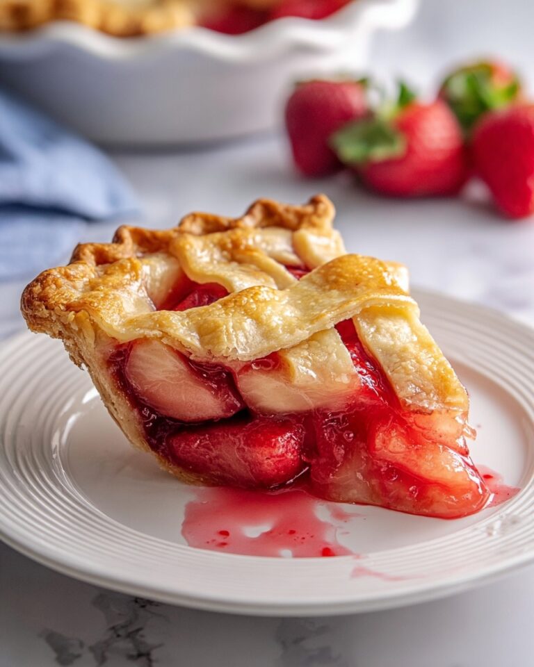 Strawberry Rhubarb Pie Recipe