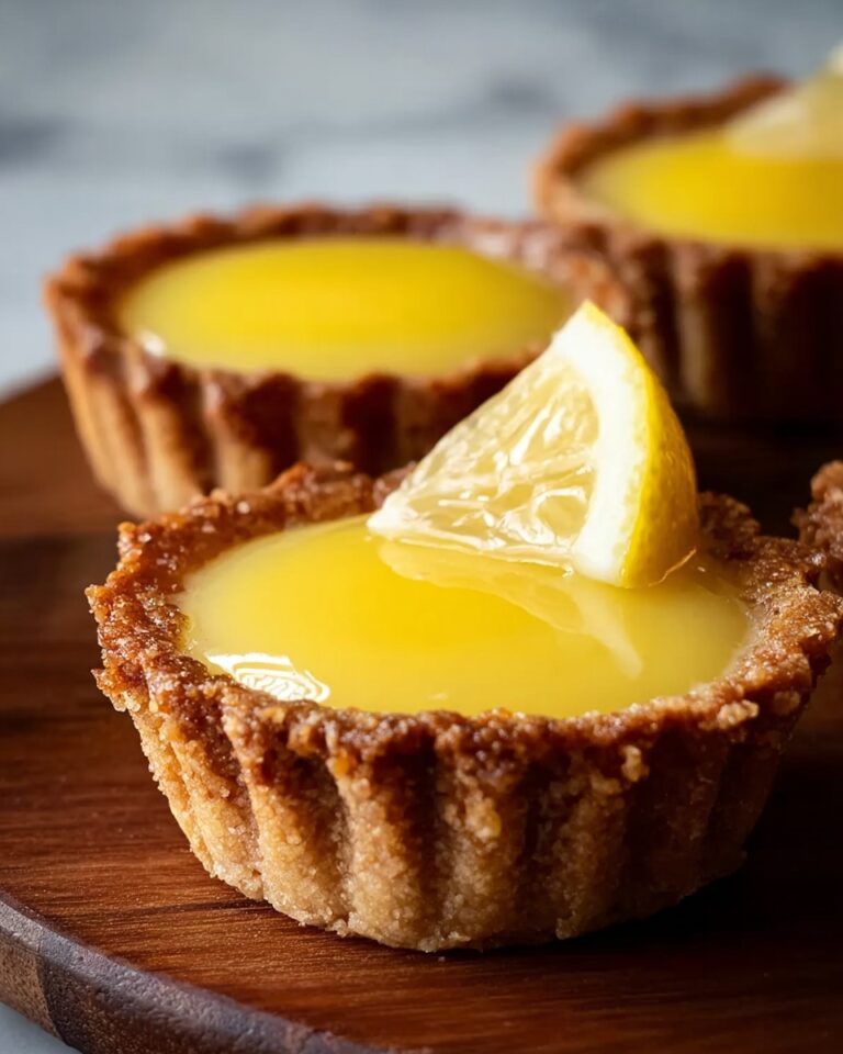 Lemon Curd Tartlets with Fresh Berries and Mint Recipe