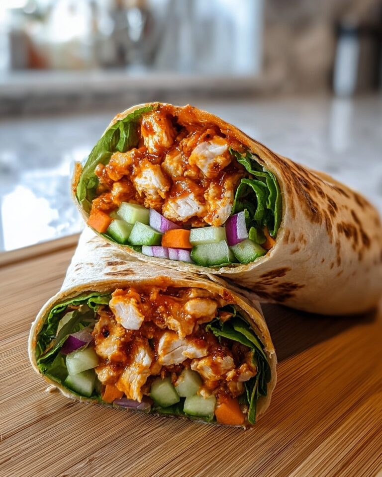 Sweet Chili Chicken Wraps Recipe