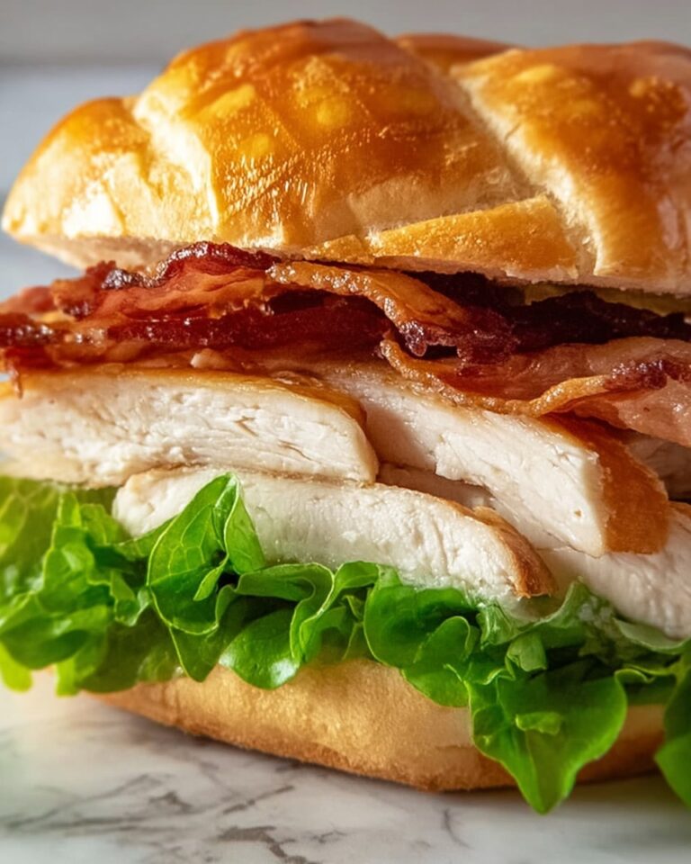Chicken Caesar Croissant Sandwich Recipe