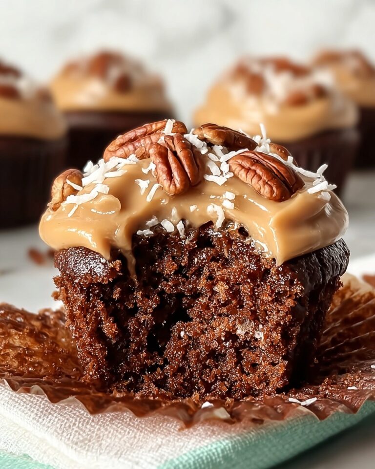 German Chocolate Cupcakes Recipe
