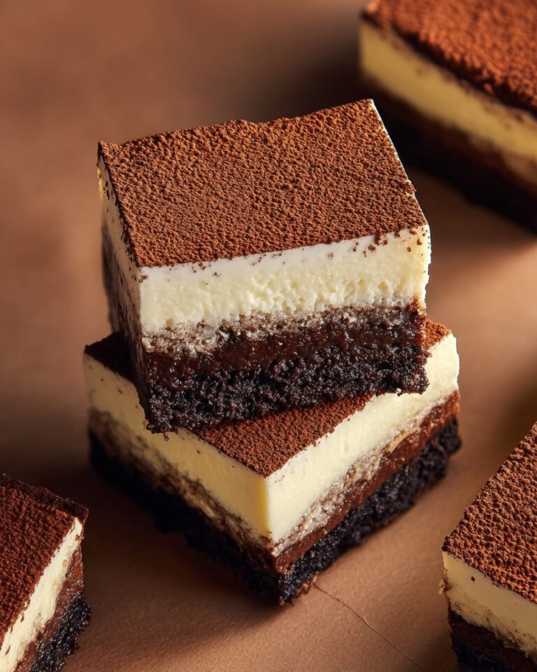 Tiramisu Brownies Recipe
