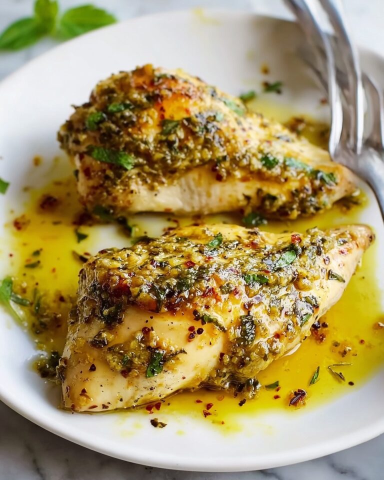 Easy Baked Pesto Chicken Recipe