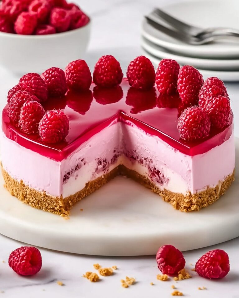 Easy Baked Raspberry Cheesecake Recipe