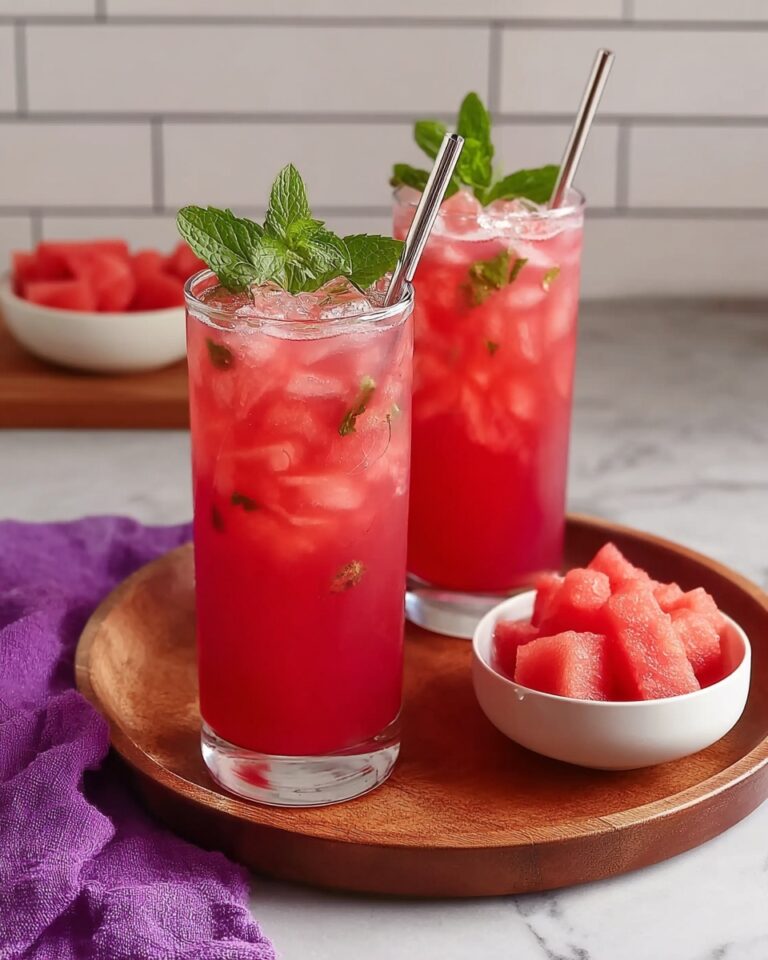 Refreshing Watermelon Water Recipe