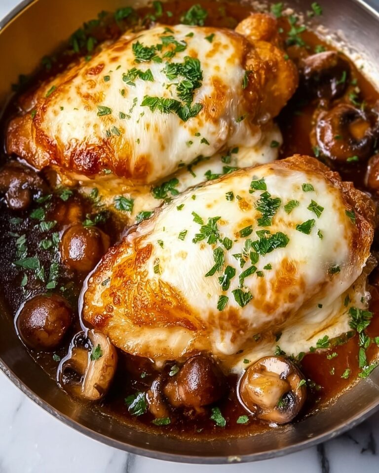 Healthy Mushroom Stuffed Chicken Breast Recipe