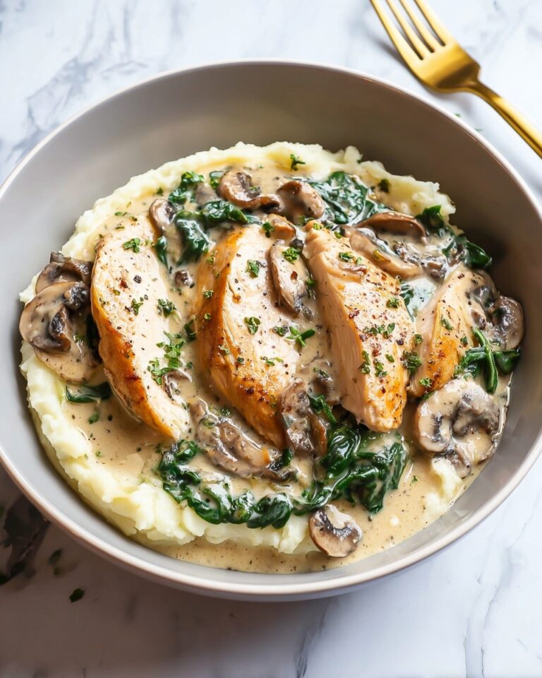 Creamy Chicken Florentine Skillet Recipe
