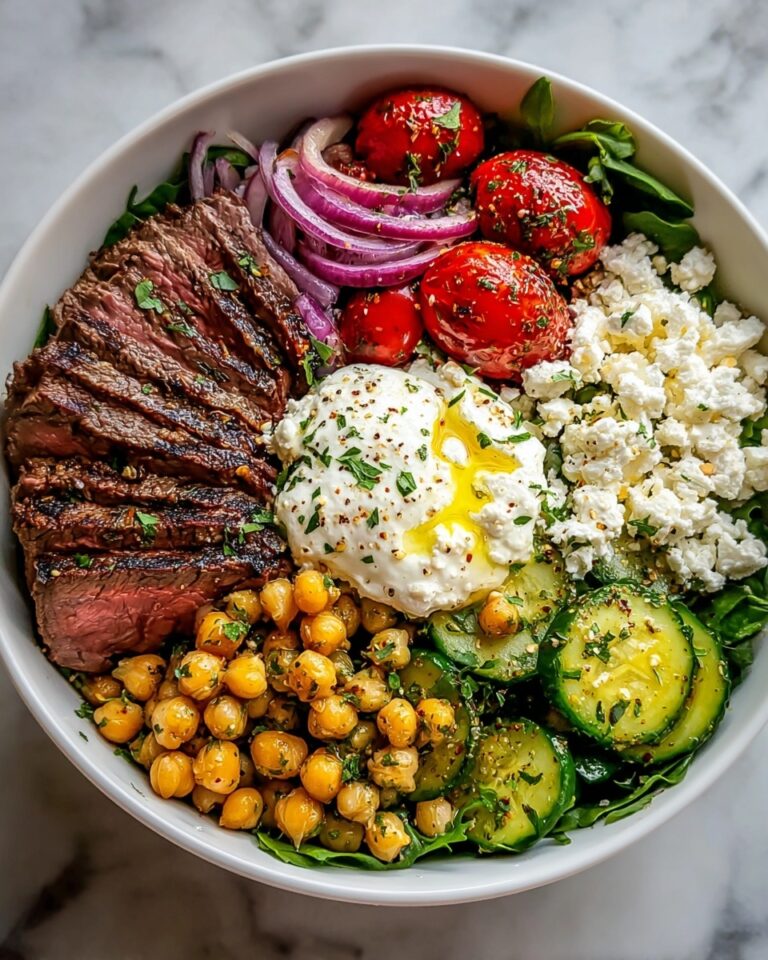 Mediterranean Steak Bowl Recipe