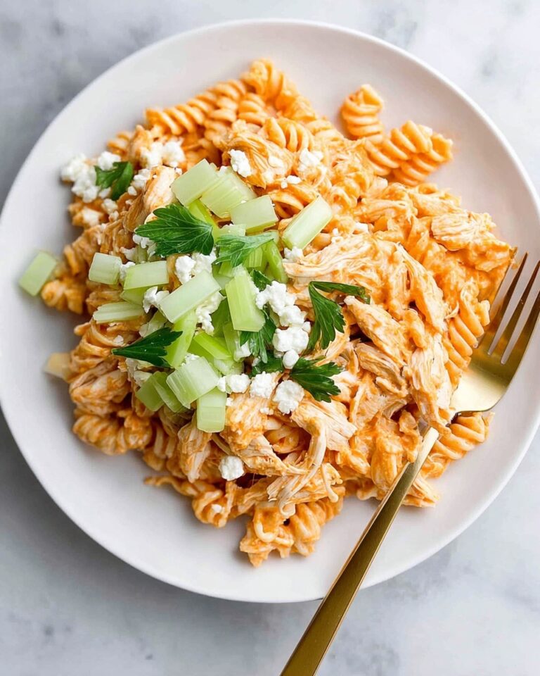 Buffalo Chicken Pasta Salad Recipe