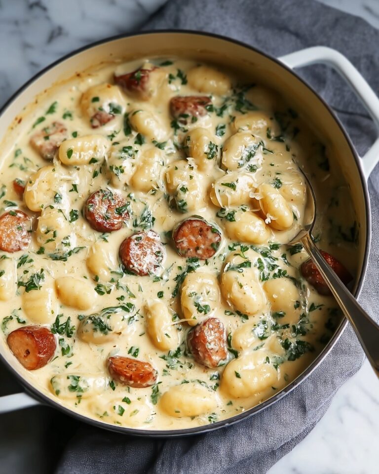 Creamy One-Pot Sausage Gnocchi: A Comforting, Hearty Meal Recipe