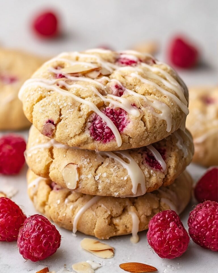 Raspberry Almond Cookies Recipe
