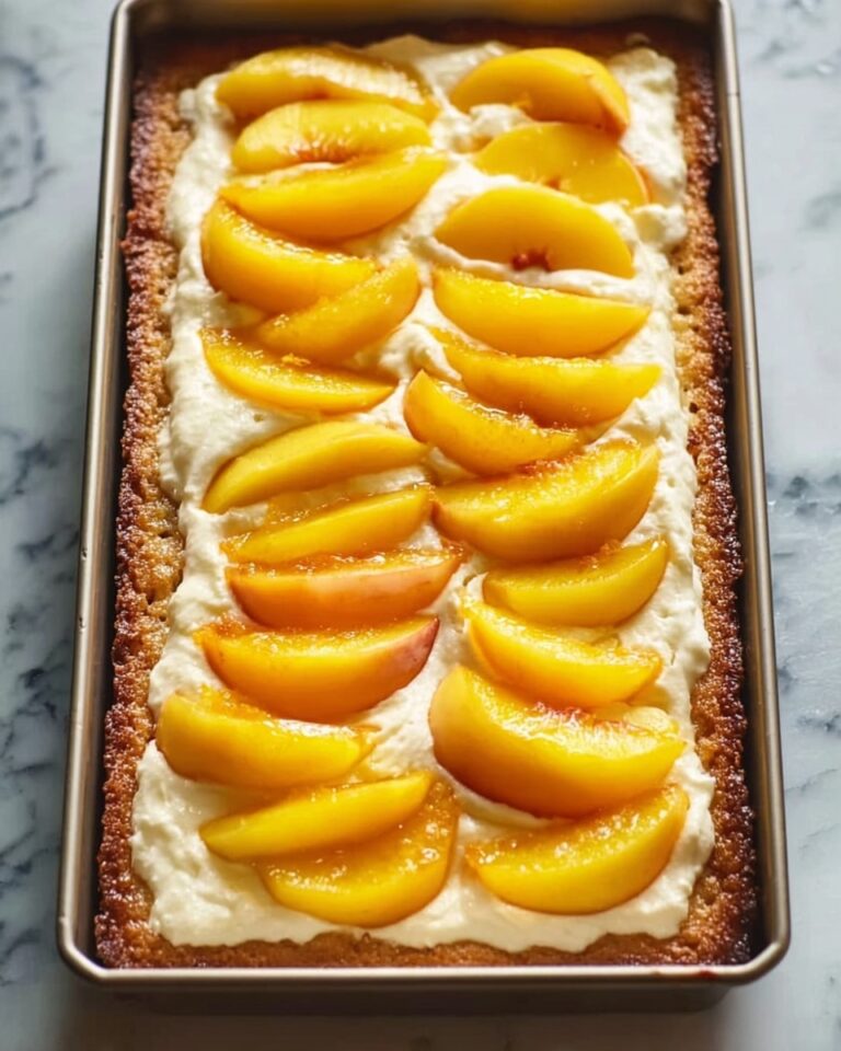 Peaches and Cream Cheese Swirl Loaf Recipe