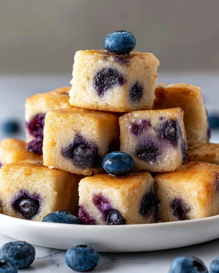 Baked Blueberry Fritter Bites Recipe
