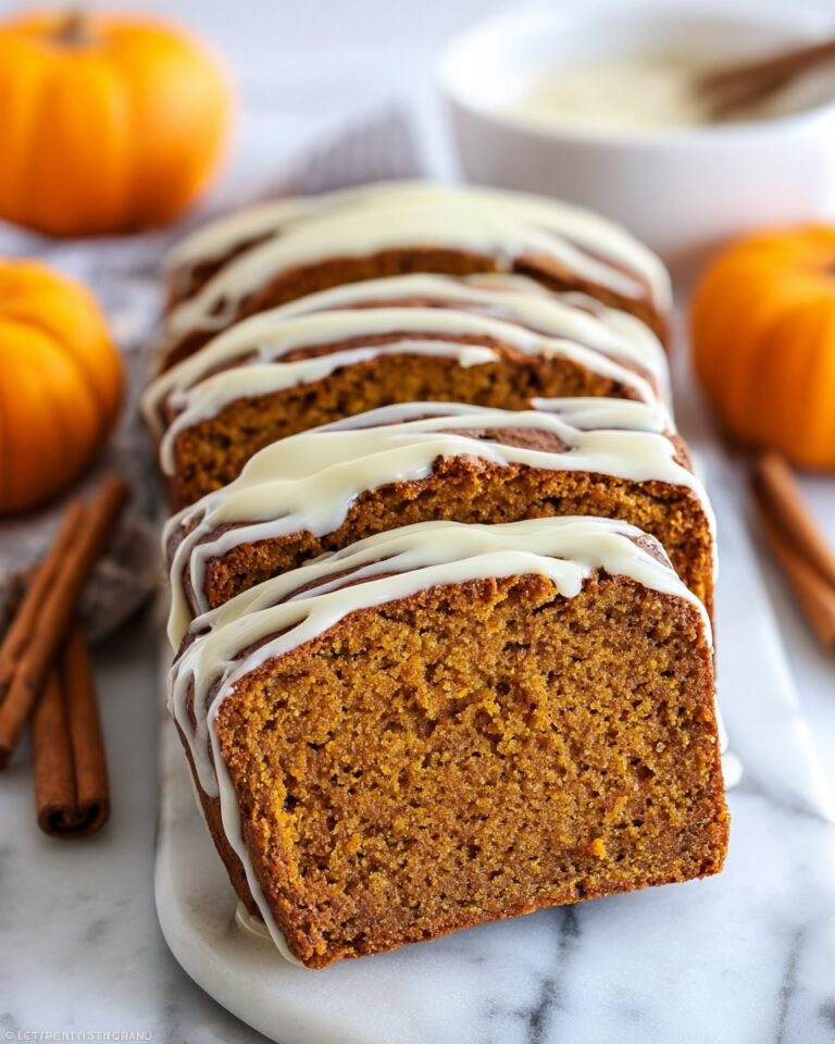 Cream Cheese-Filled Pumpkin Bread Recipe
