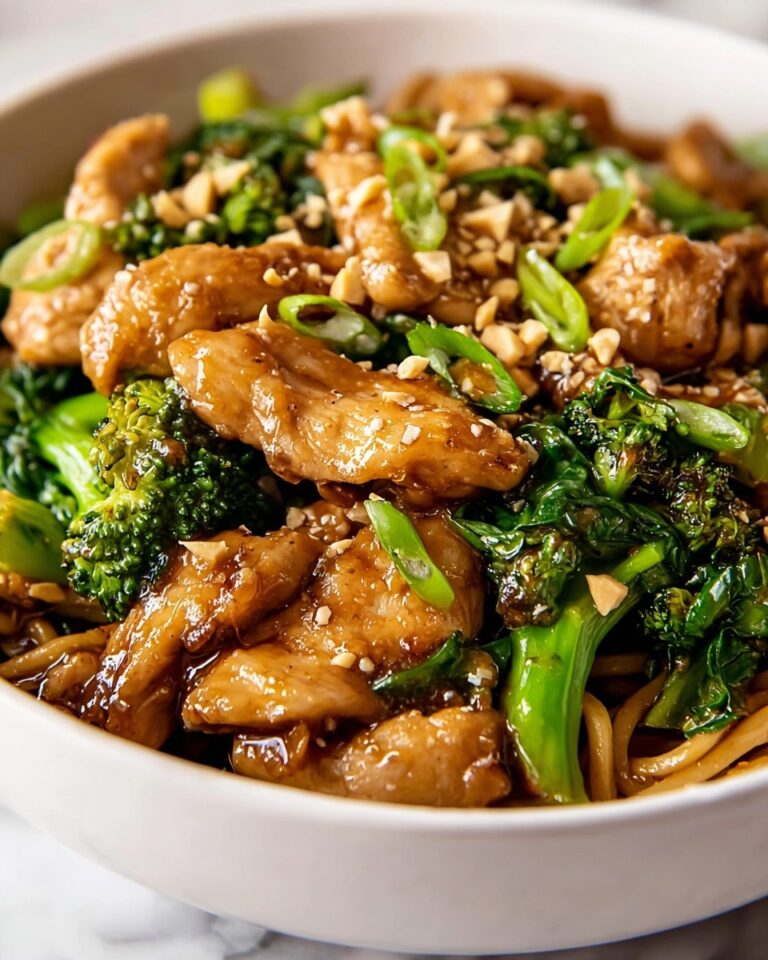 Thai Chicken Rice Noodle Stir Fry Recipe