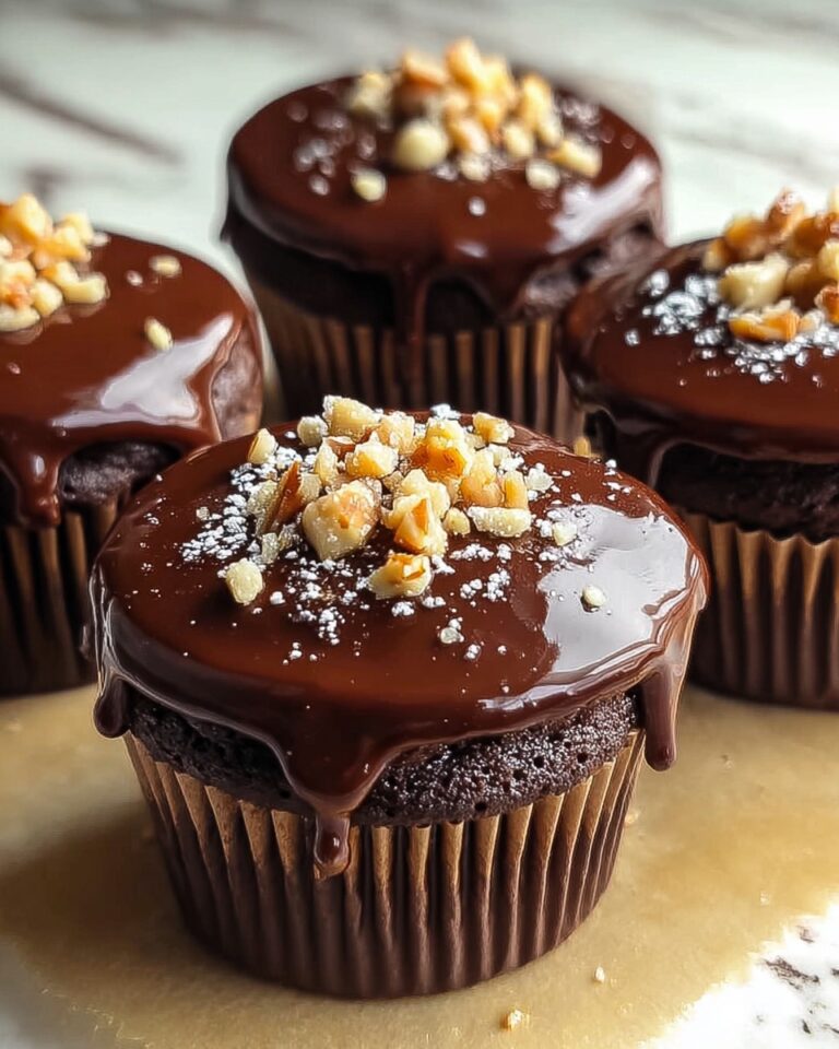 Sticky Toffee Cupcakes with Chocolate Topping Recipe