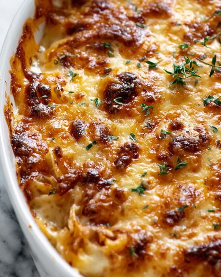 Baked Cream Cheese Spaghetti Casserole Recipe