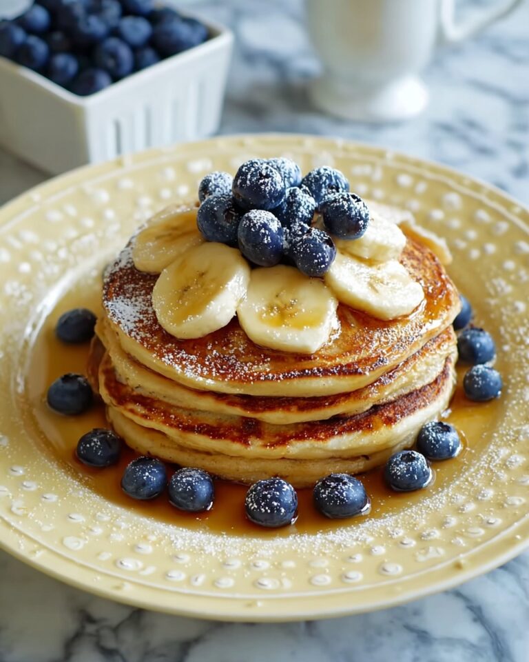 Fluffy Greek Yogurt Pancakes Recipe
