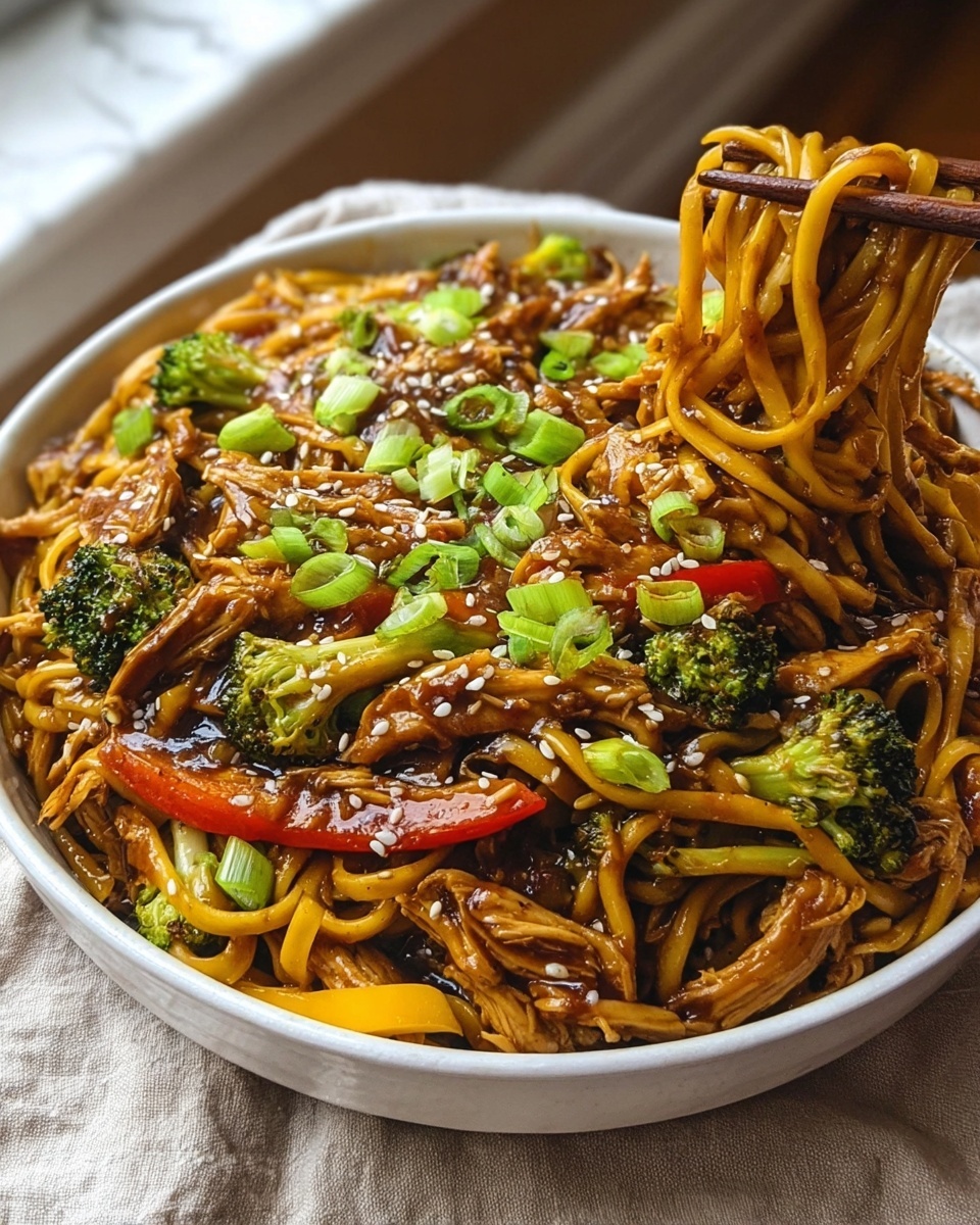 Chicken Teriyaki Noodles Recipe - Recipe Image