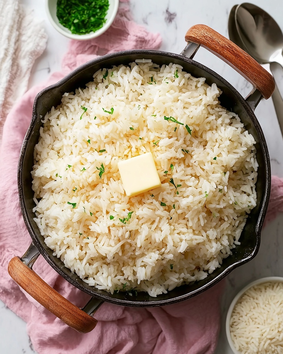 Garlic Butter Rice Recipe - Recipe Image