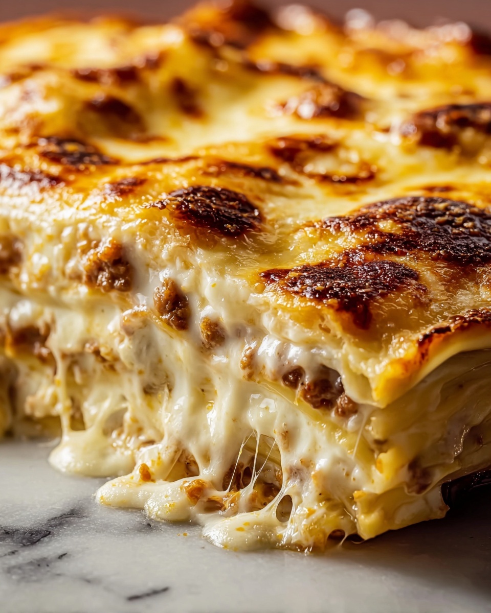Parmesan Garlic Cheeseburger Lasagna Recipe - Recipe Image
