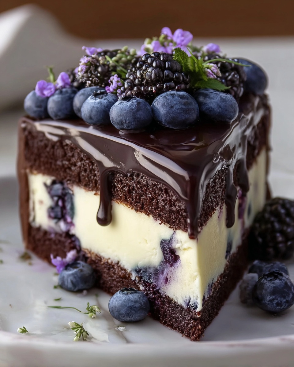 Tangy Blueberries and Aromatic Lavender Recipe - Recipe Image