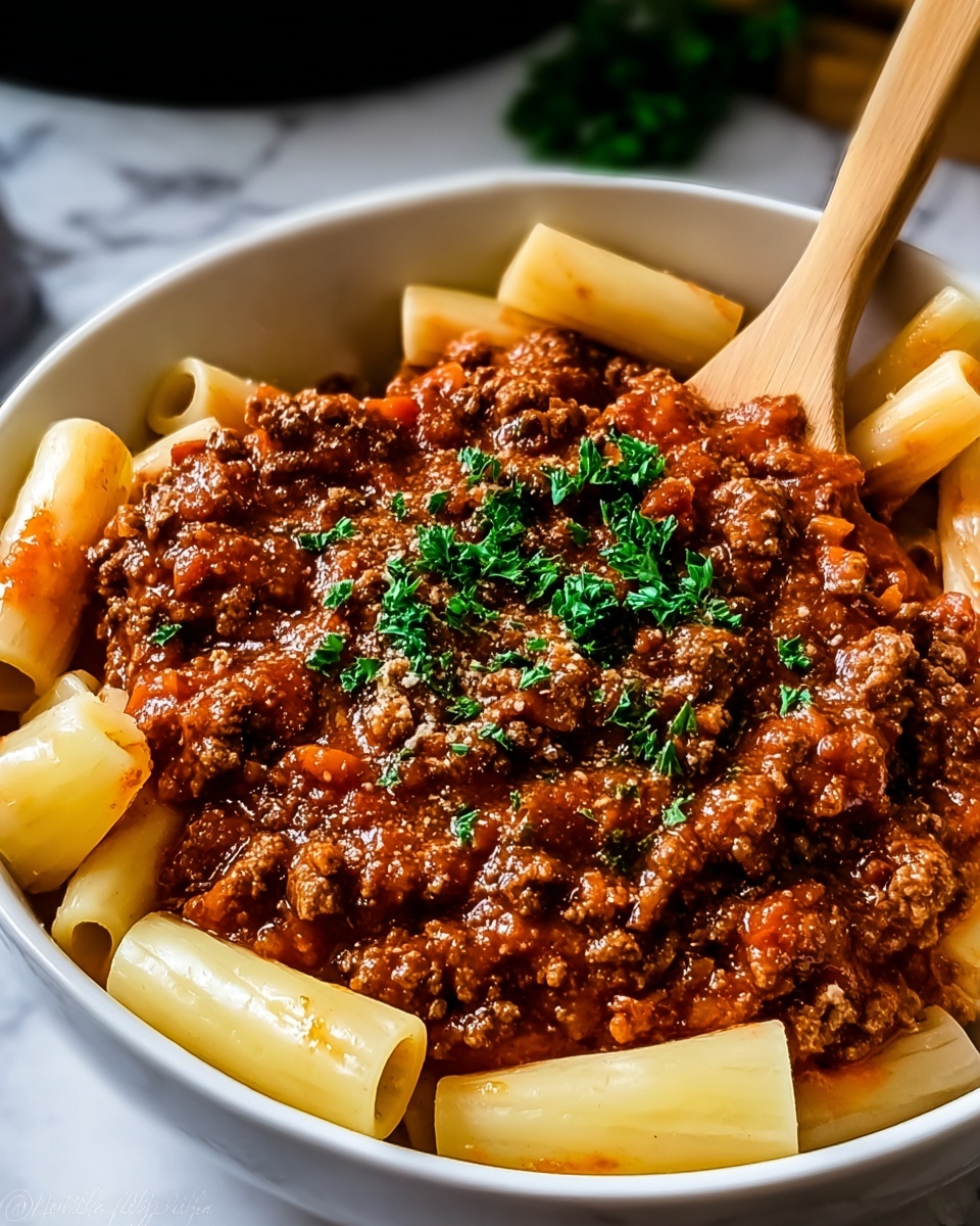 Homemade Classic Bolognese Sauce Recipe - Recipe Image