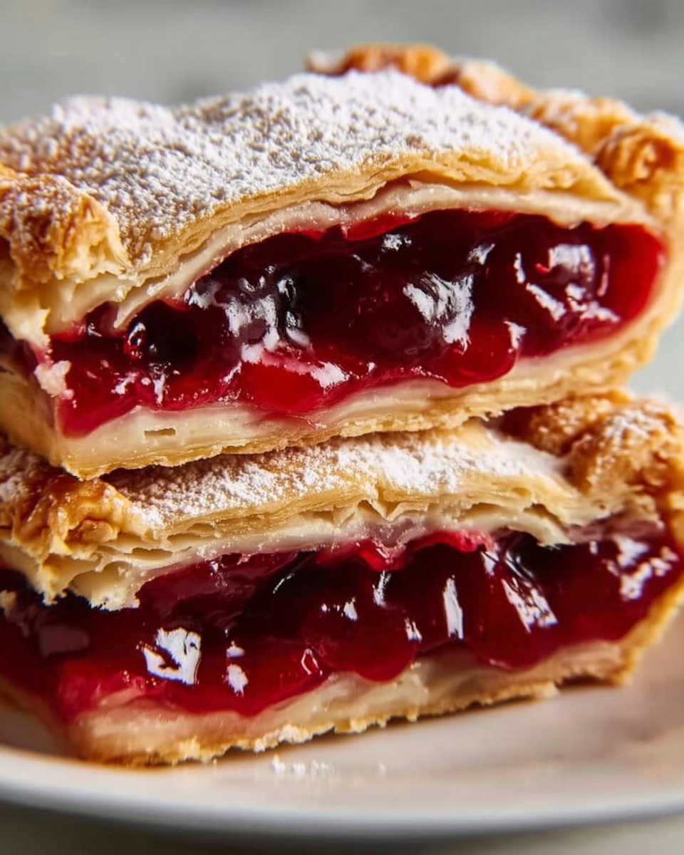 Cherry Pie Bites Recipe - Recipe Image