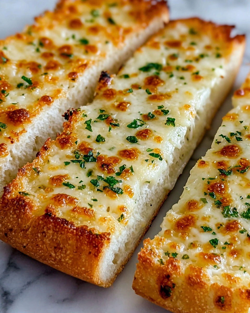 Quick Air Fryer Garlic Bread Recipe - Recipe Image