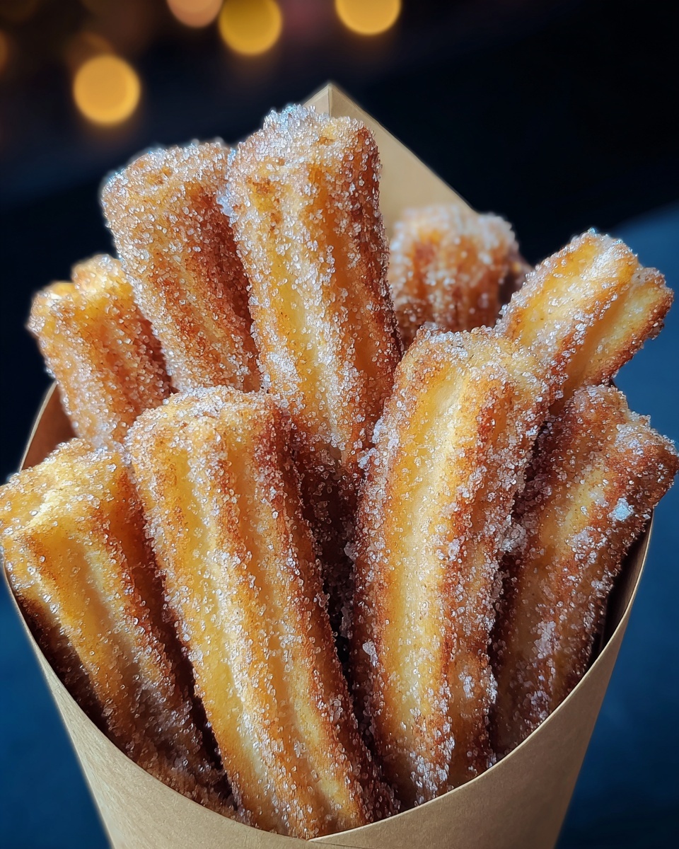Churros Poppers with Cinnamon Sugar Coating and Chocolate Dipping Sauce Recipe - Recipe Image