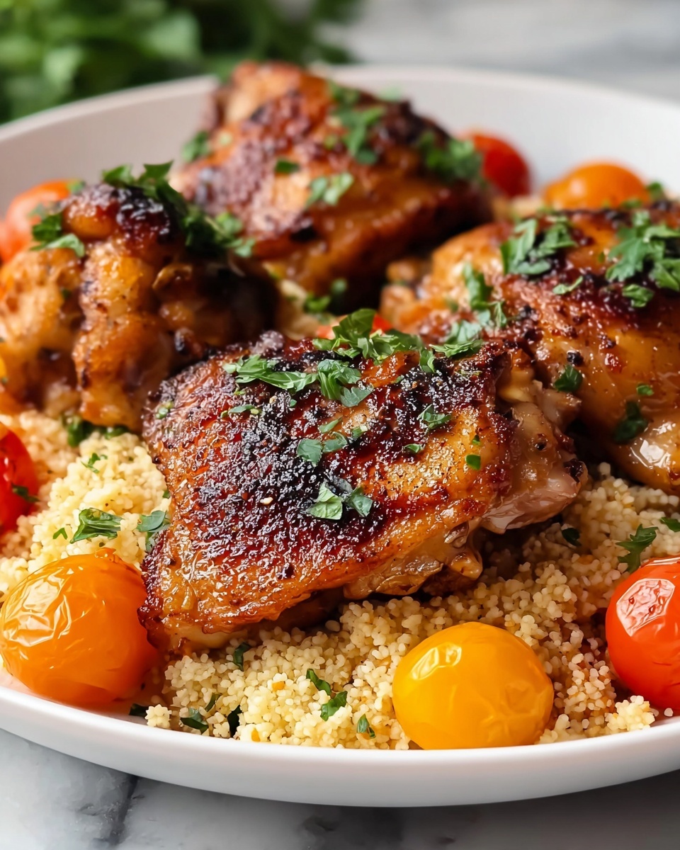 Moroccan Spiced Chicken Thighs Recipe - Recipe Image