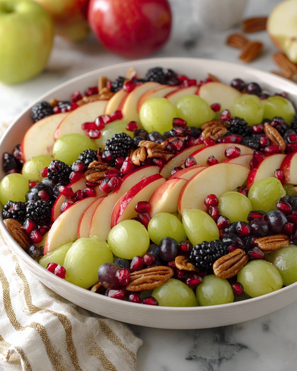 Fall Fruit Salad with Honey, Cinnamon, and Nuts Recipe - Recipe Image