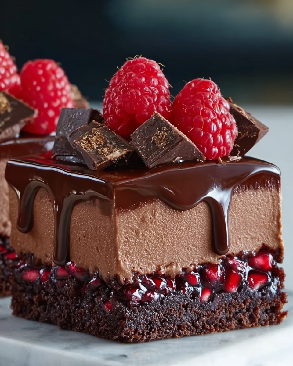 Lush Silken Chocolate Raspberry Truffle Torte Recipe - Recipe Image