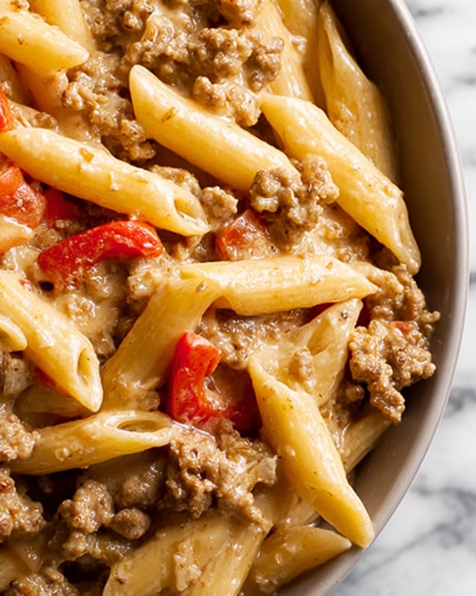 Creamy Rotel Pasta with Ground Beef: Ultimate & Easy Recipe - Recipe Image