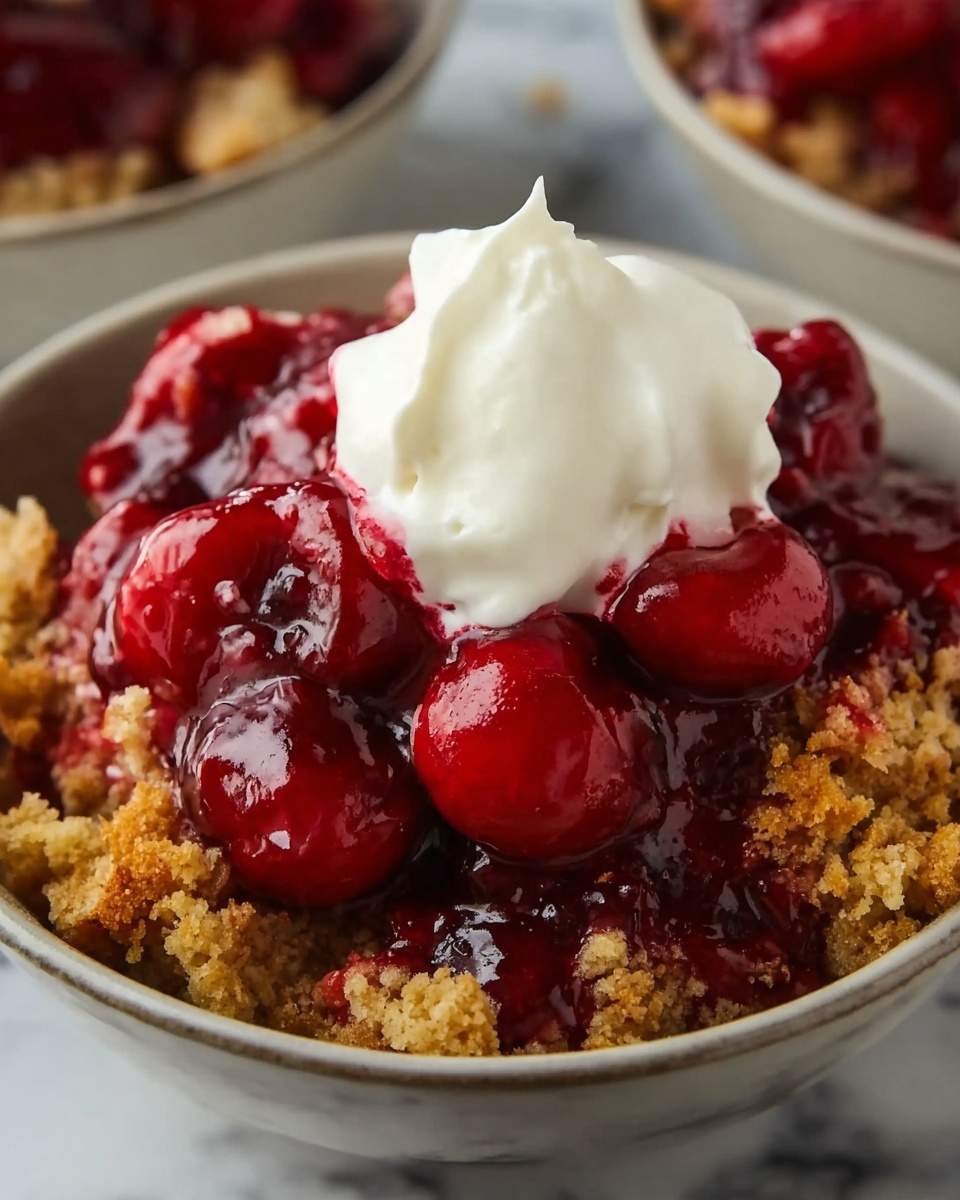 Cherry Cobbler Recipe - Recipe Image