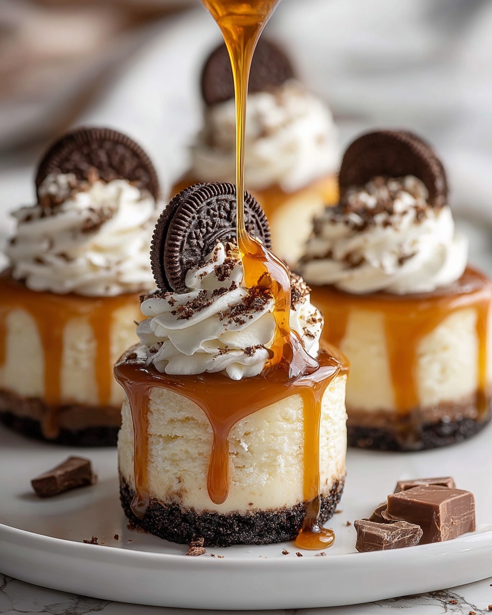 Mini Rolo Cheesecakes: The Ultimate Bite-Sized Dessert Recipe - Recipe Image