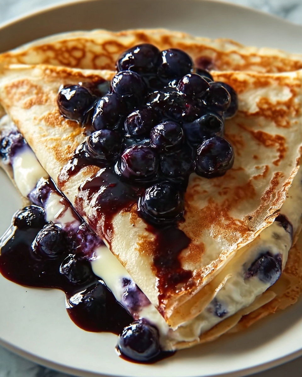Blueberry Breakfast Quesadilla Recipe - Recipe Image
