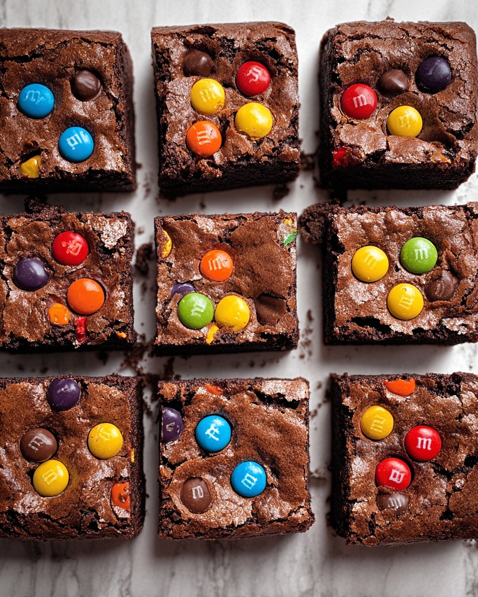 M&M’s Brownies Recipe - Recipe Image