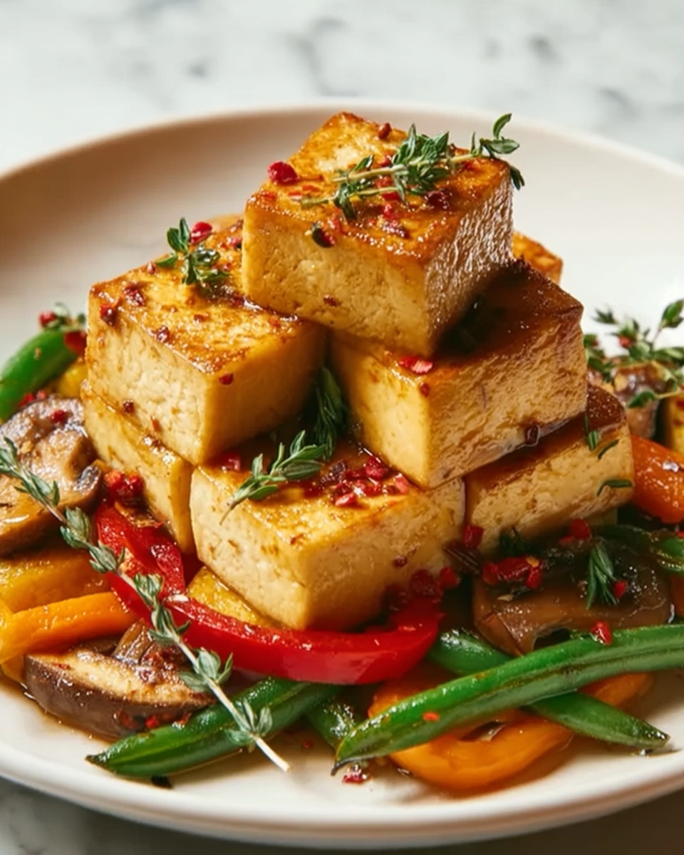 Tofu with Vegetables Recipe - Recipe Image