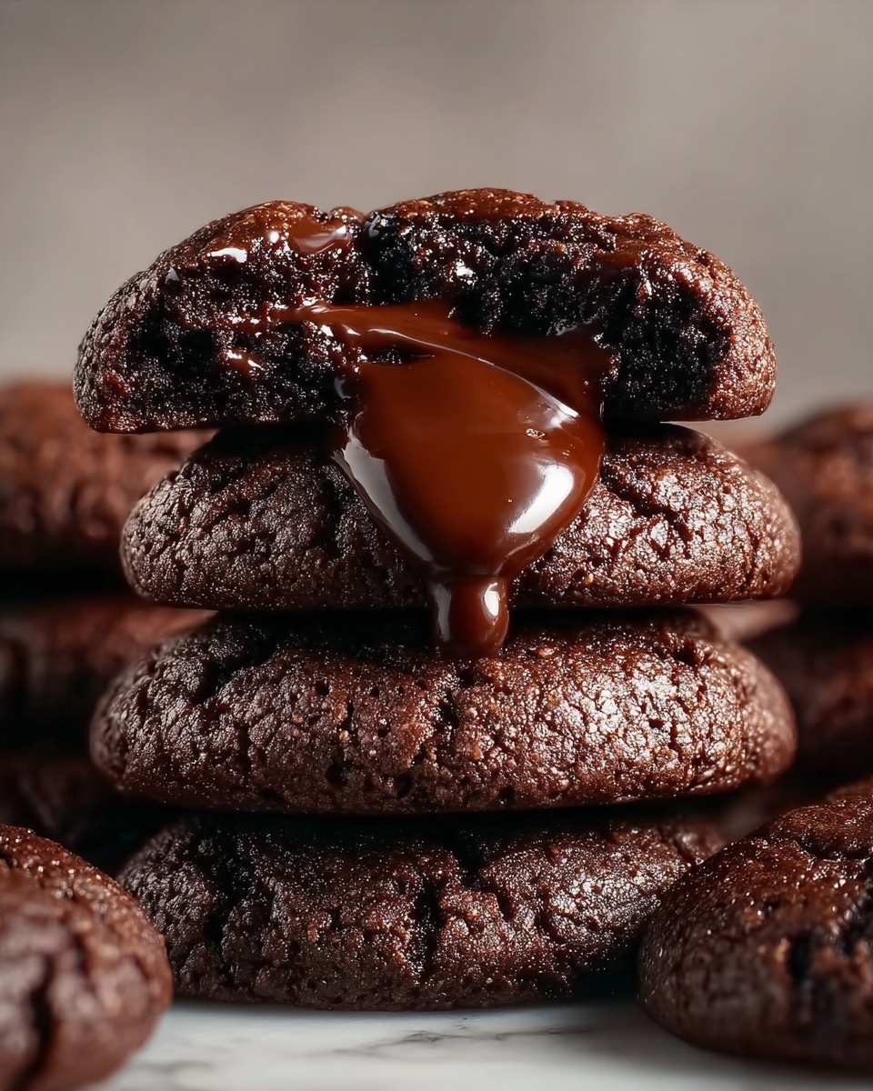Chocolate Lava Brownie Cookies Recipe - Recipe Image