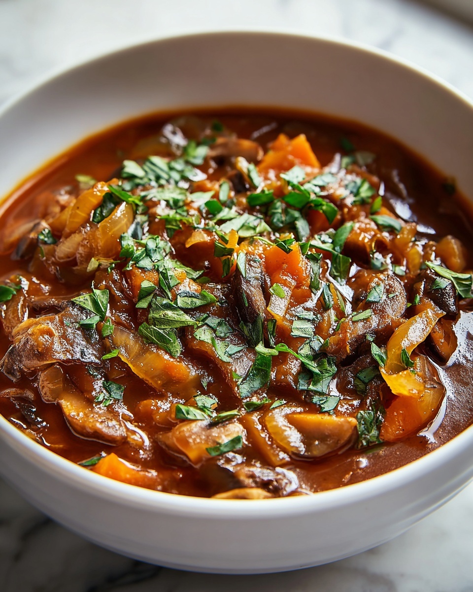 Cozy Warm Mushroom Stew Recipe - Recipe Image