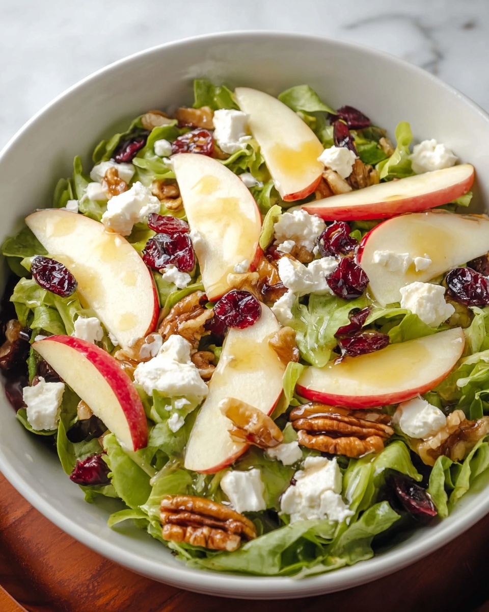 Honeycrisp Apple and Feta Salad Recipe - Recipe Image
