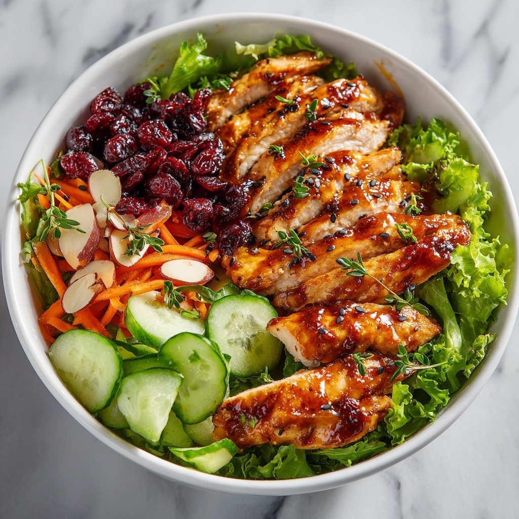 Asian Chicken Cranberry Salad Recipe - Recipe Image