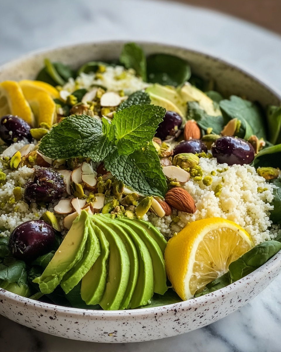 Herbed Freekeh Salad Recipe - Recipe Image